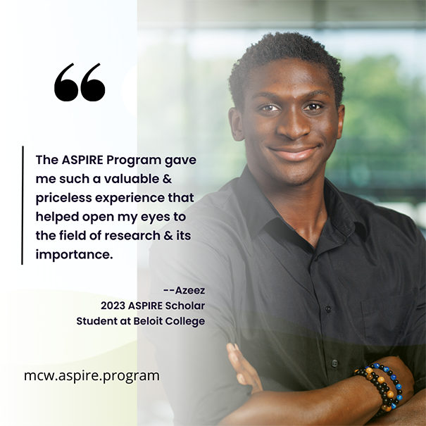 MCW ASPIRE Program | Azeez Ganiyu