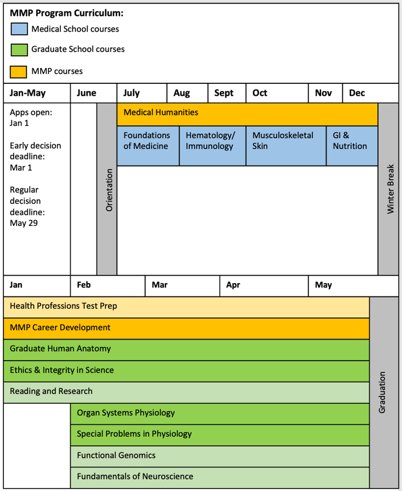 MMP curriculum 2026-2027