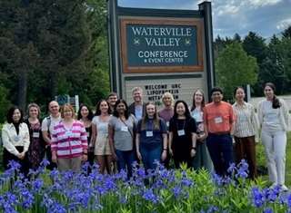 MCW graduate students at conference