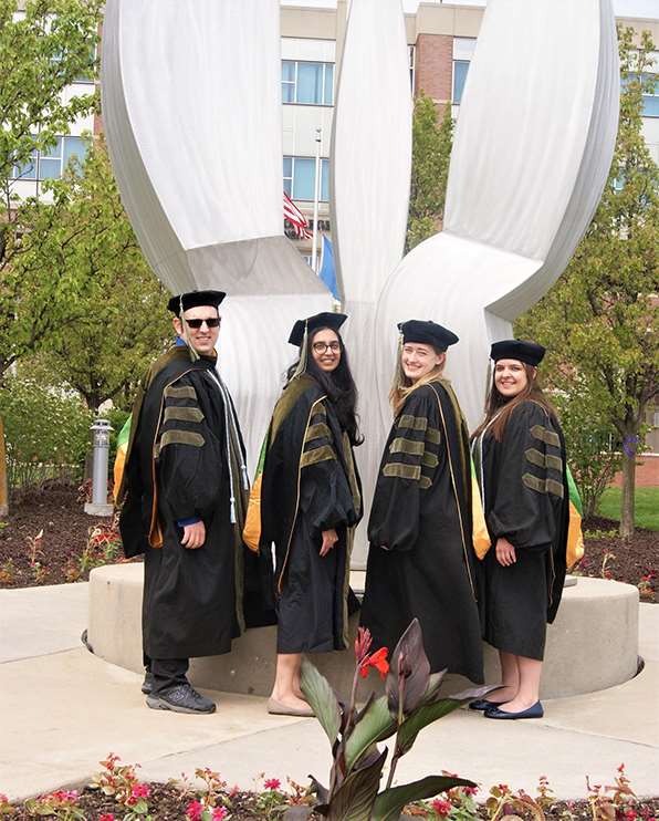 Mackenzie Bevry, PharmD, and other graduates