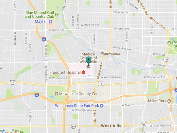 MCW Precision Medicine Program - MCW Graduate School Google map location
