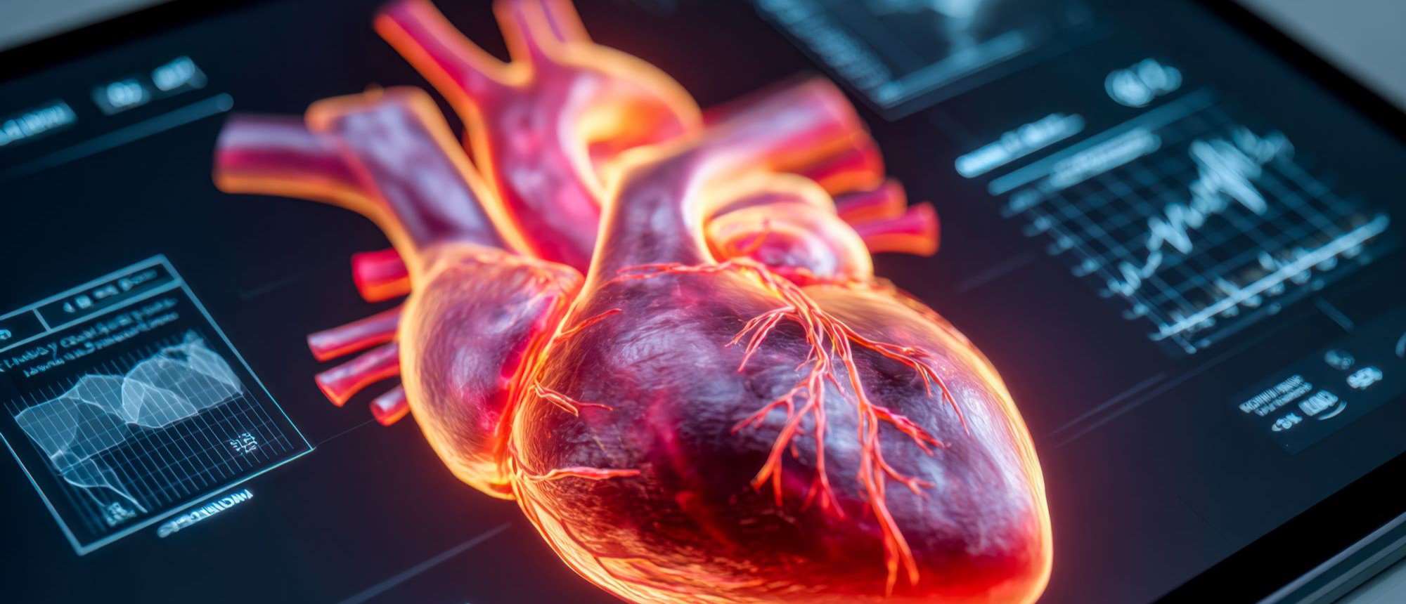 3D computer image of a heart