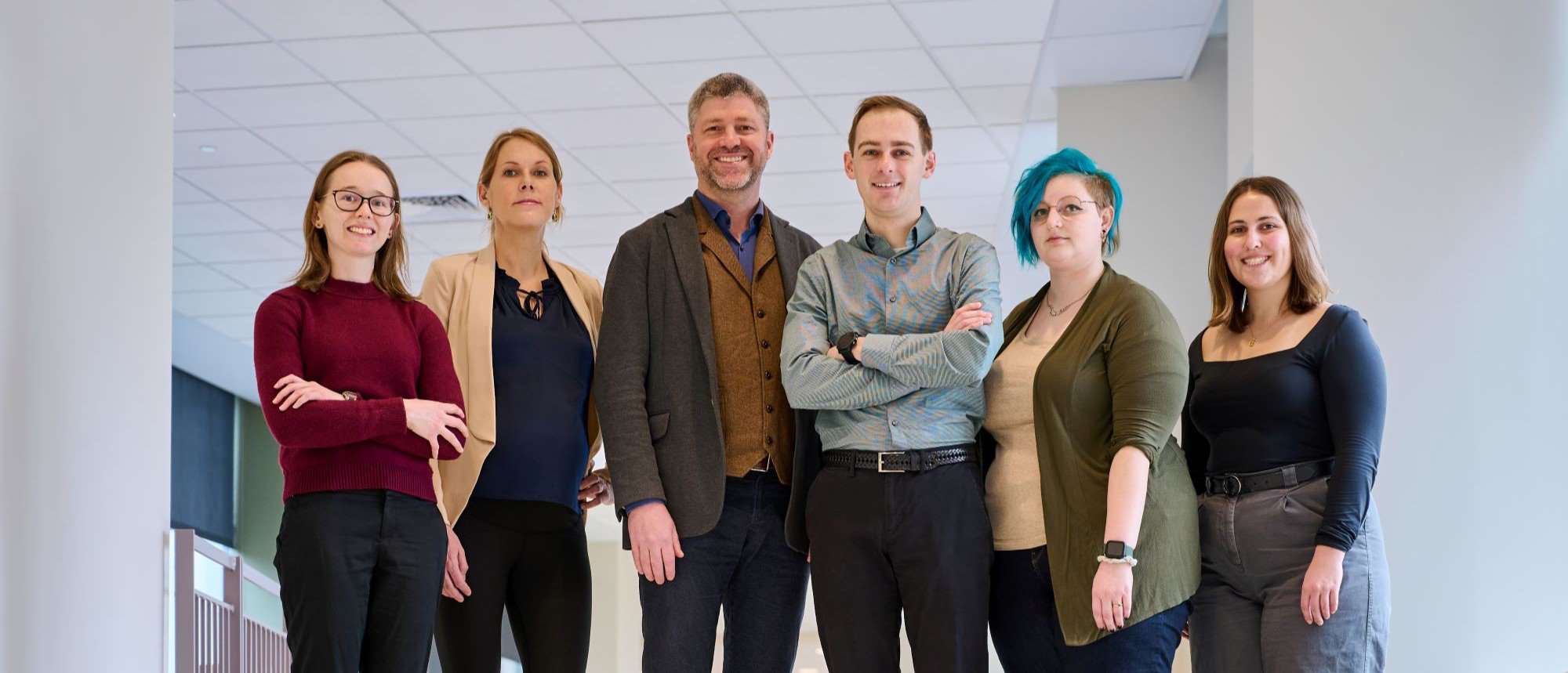 Robert Lochhead, PhD, and lab members