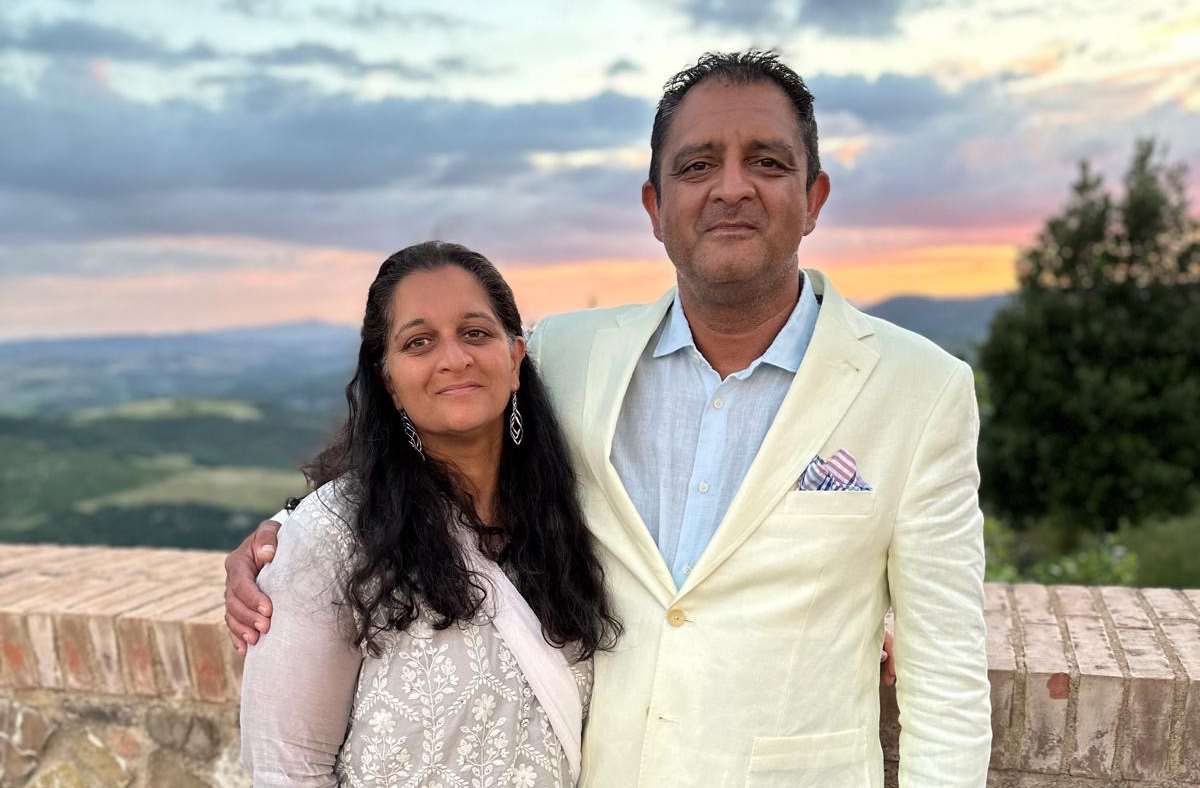 Dr. Bamrah Morris and her brother, Dr. Bindu Bamrah