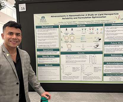 Geoffrey Rodriguez poster presentation