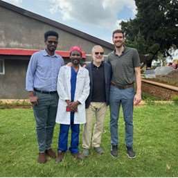 Dr. Ian Ridge in Ethiopia