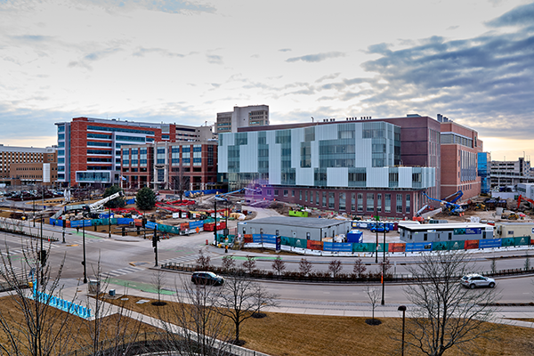 MCW Center for Cancer Discovery building exterior